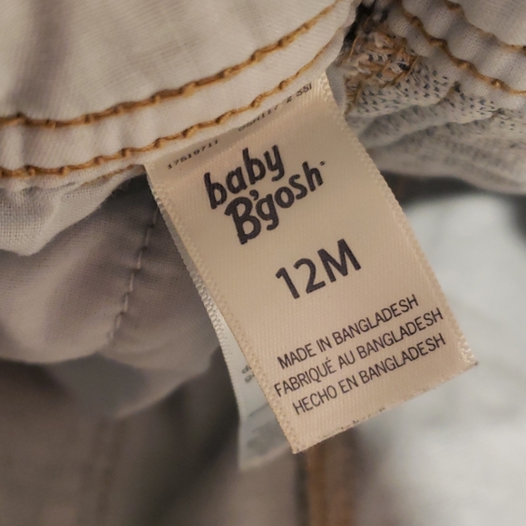 Baby B'Gosh Stonewashed Overalls - Picture 4 of 4